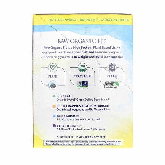 Raw Organic Fit High Protein for Weight Loss, GOL